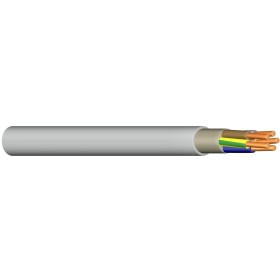 YM-J/AT-N05VV-U 4x1,5 mm² 100m Bund Mantelleitung Grau, Installationsleitung