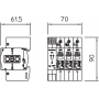 OBO BETTERMANN V20-C 3PHFS-1000 SurgeController V20 three poles for photovoltaic 1000V DC 5094574