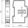 OBO BETTERMANN VF230-AC/DC Blitzbarriere für AC und DC 230V AC 5097650