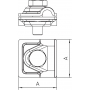 OBO BETTERMANN 249 8-10 ST GEGENMUTTER 169/PG42 MS vern. 5311500