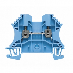 Weidmüller WDU 2.5 BL serial terminal, screw connection, 2.5 mm2, 800 V, 24 A, connection: 2 1020080000