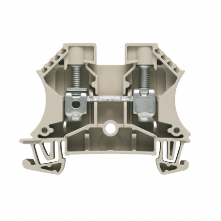 Weidmüller WDU 10 Durchgangs-Reihenklemme, Schraubanschluss, 10 mm², 1000 V, 57 A, Anschlüsse: 2 1020300000