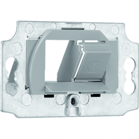 Jung UMA-MA2 Mounting adapter, 2 times, screw fastening, for 2 universal modules type A