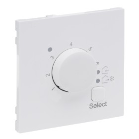 Legrand 765151 SEANO Cover for electronic room thermostat, color: Ultrawhite